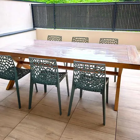 Bright With Terrace In